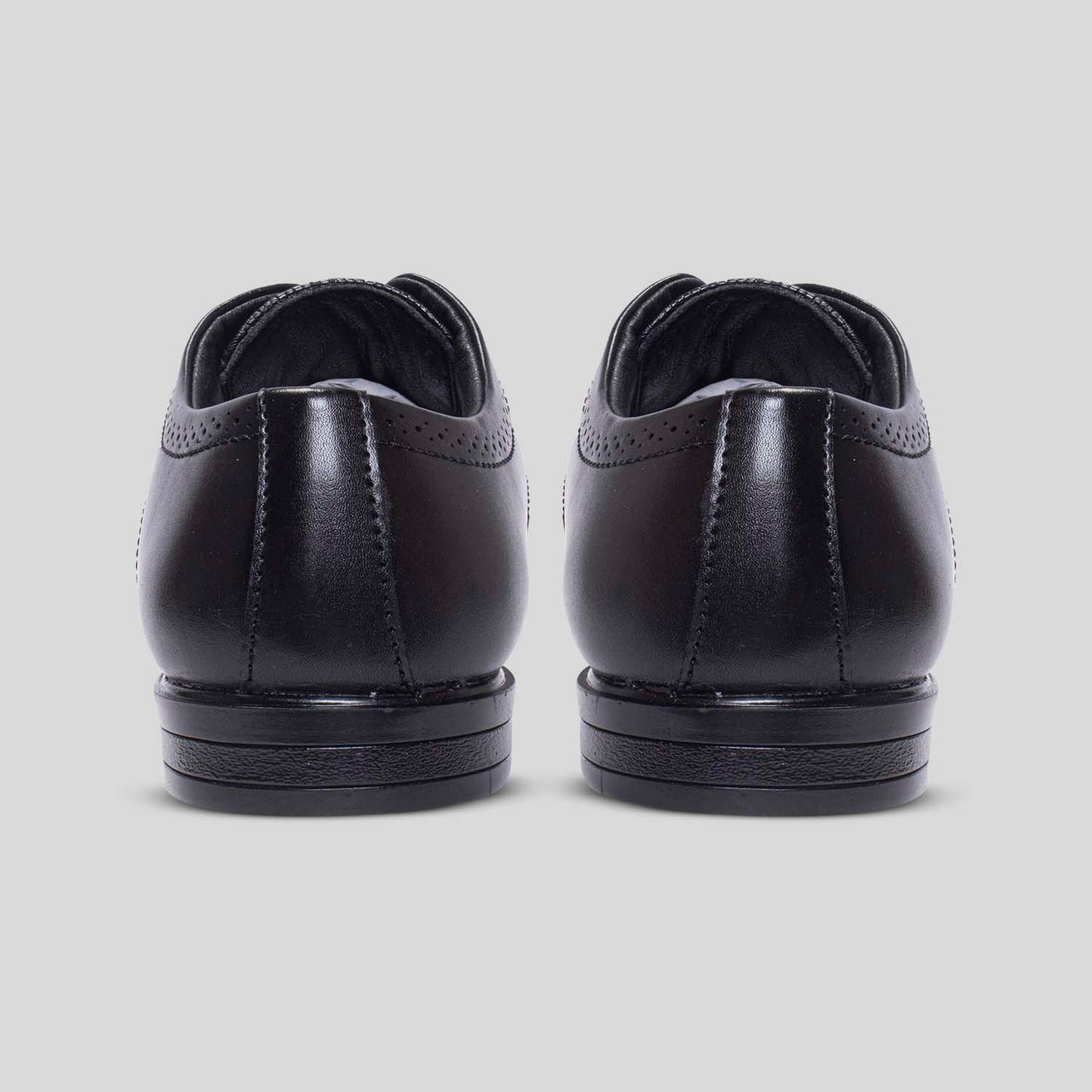 black stylish formal shoes for men