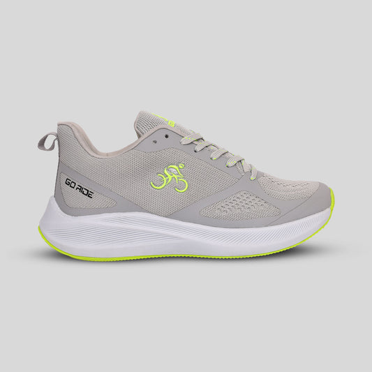 Grey sports shoes for men