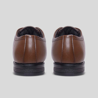 tan stylish formal shoes for men